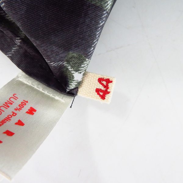 実際に弊社で買取させて頂いたMARNI/マルニ ナイロンジップパーカー/44の画像 3枚目