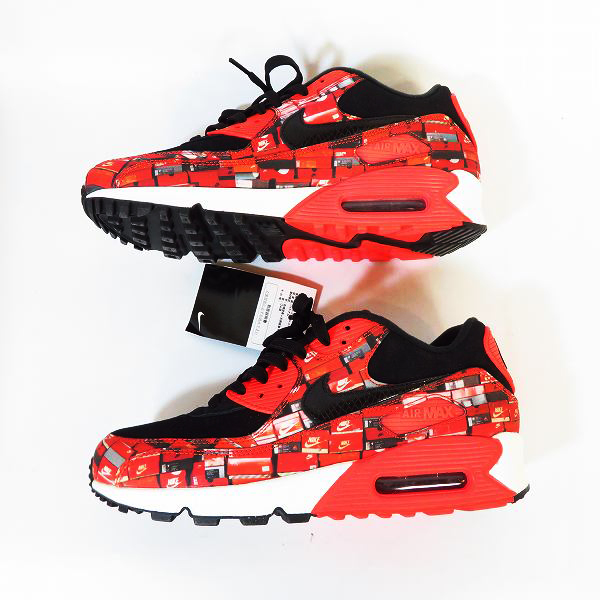 実際に弊社で買取させて頂いたNIKE×atmos/ナイキ×アトモス AIR MAX 90 PRNT エアマックス90 "WE LOVE NIKE" AQ0926-001/26の画像 3枚目