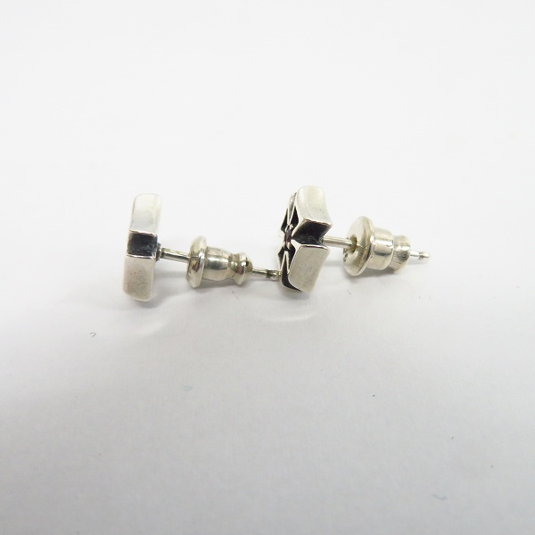 実際に弊社で買取させて頂いたDEAL DESIGN/ディールデザイン ダブルクロススタッズピアス 2点セットの画像 2枚目