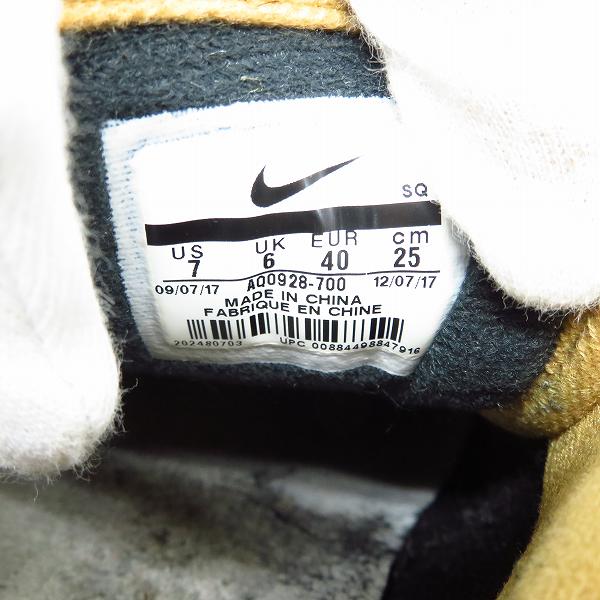 実際に弊社で買取させて頂いたNIKE×ATOMOS/ナイキ×アトモス AIR MAX 1 DLX/エアマックス サファリパック 2.0 AQ0928-700/25cmの画像 5枚目