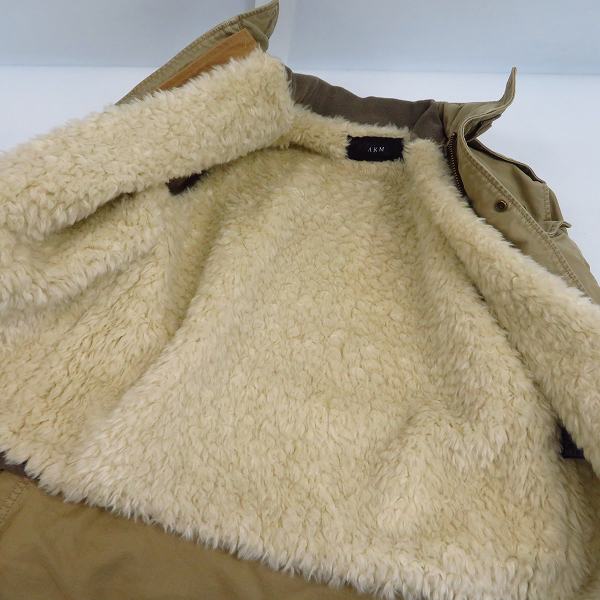 実際に弊社で買取させて頂いたAKM/エイケイエム M-65 cold weather ミリタリージャケット B161/Lの画像 5枚目