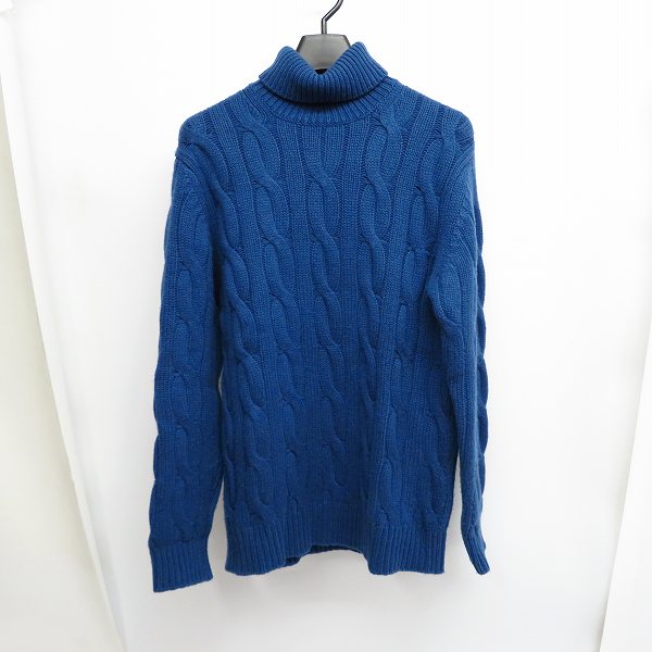 実際に弊社で買取させて頂いたEDIFICE/エディフィス カシミヤ ケーブルニット セーター/S