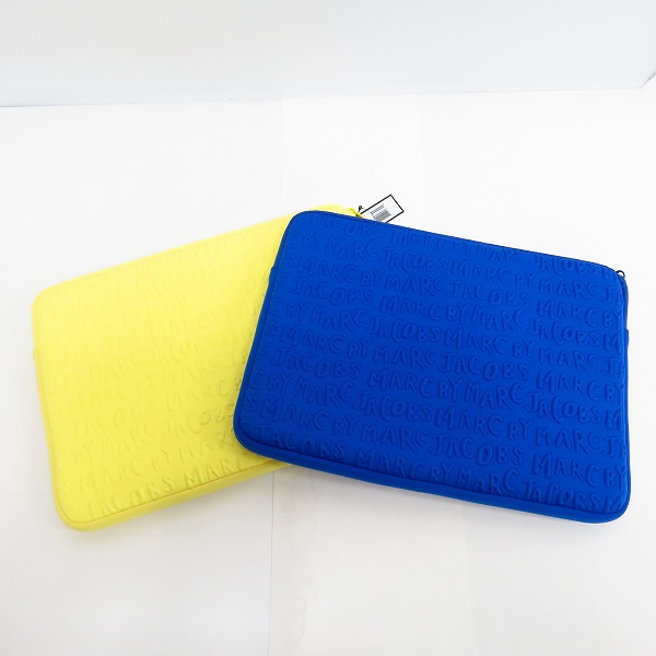 実際に弊社で買取させて頂いた【未使用】MARC BY MARC JACOBS/マークバイマークジェイコブス PC タブレットケース M0003461 2点セット の画像 1枚目
