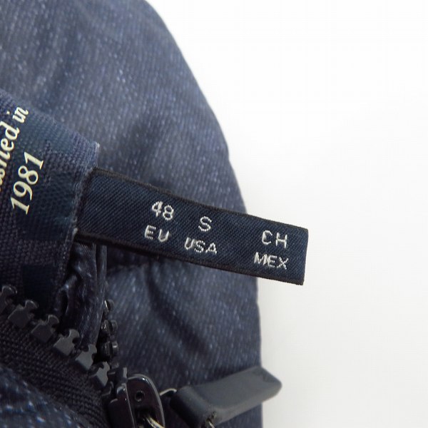 実際に弊社で買取させて頂いた【JPタグ】ARMANI JEANS/アルマーニジーンズ リバーシブル 中綿ジャケット/48の画像 3枚目