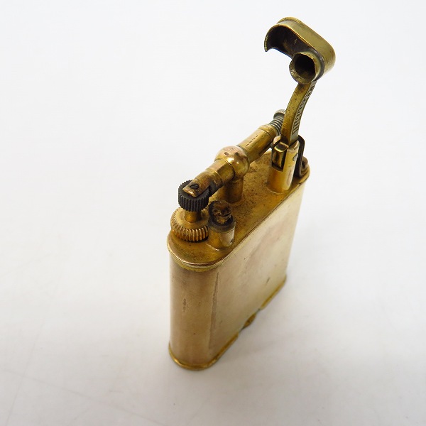 実際に弊社で買取させて頂いたdunhill/ダンヒル UNIQUE/ユニーク ハンマー オイルライター ゴールドの画像 5枚目