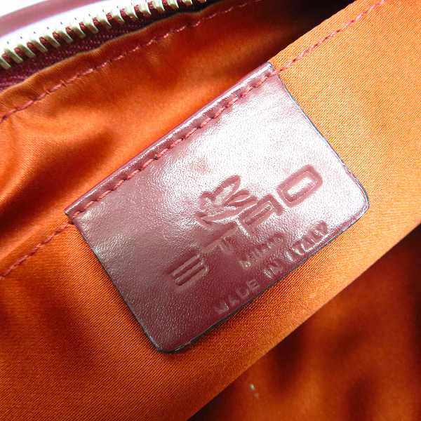 実際に弊社で買取させて頂いたETRO/エトロ ペイズリー柄/総柄 ミニ ワンショルダーバッグの画像 4枚目