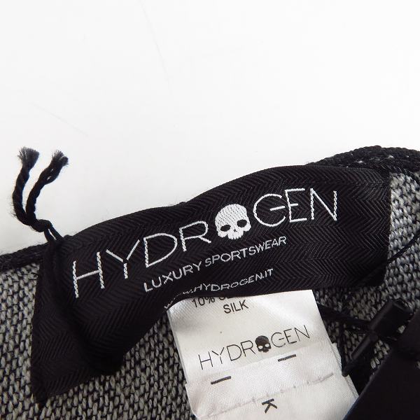 実際に弊社で買取させて頂いた【未使用】HYDROGEN/ハイドロゲン ALL OVER SCARF モノグラム ストール 233100の画像 1枚目