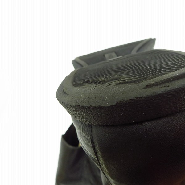 実際に弊社で買取させて頂いたCoSTUME NATIONAL HOMME/コスチュームナショナルオム レザースリッポンシューズ/7の画像 7枚目