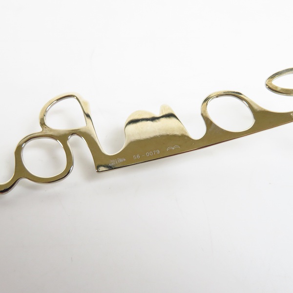 実際に弊社で買取させて頂いたJean Paul GAULTIER/ジャンポールゴルチエ ヴィンテージ サングラス ロゴフレーム 56-0079の画像 4枚目