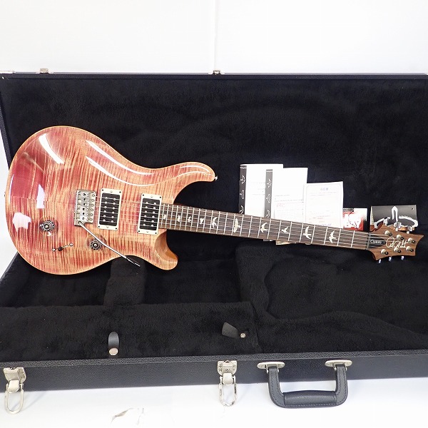 実際に弊社で買取させて頂いた★PRS/Paul Reed Smith/ポールリードスミス Custom 24 VIOLET バードインレイ 2014年製 ハードケース付 