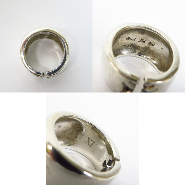 実際に弊社で買取させて頂いたDEAL DESIGN/ディールデザイン DEAL LTD/ディールエルティーディー リング 16/23号 2点セットの画像 6枚目