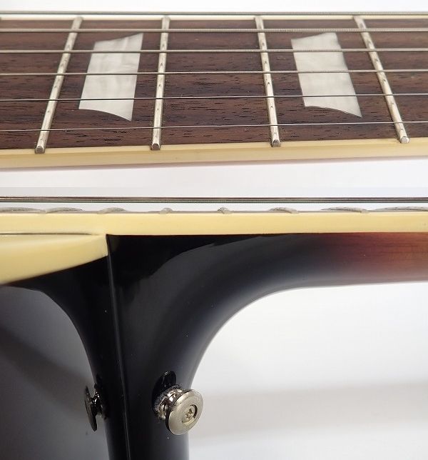 実際に弊社で買取させて頂いた★Epiphone/エピフォン EJ-160E/VC John Lennon/ジョンレノンモデル エレアコ/アコースティックギター ソフトケース付の画像 3枚目