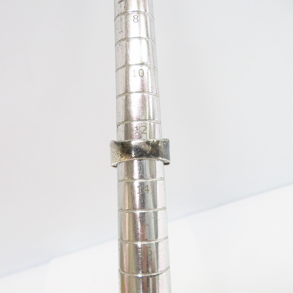 実際に弊社で買取させて頂いたDEAL DESIGN/ディールデザインリング クロスデザイン ストーンリング/13号の画像 6枚目