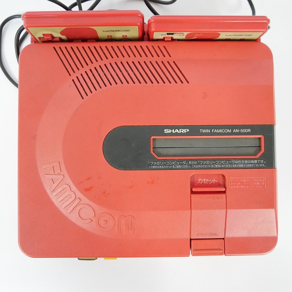 SHARP/シャープ twin FAMICOM/ツインファミコン ゲーム機 本体 AN-500R