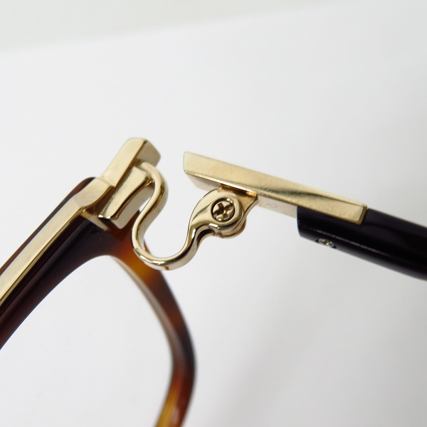 実際に弊社で買取させて頂いた999.9/フォーナインズ フルリム 眼鏡/メガネ フレーム アイウェア M-100の画像 6枚目