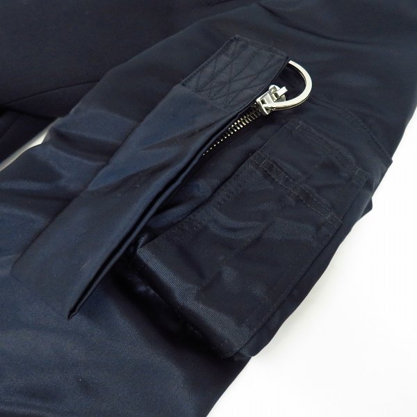 実際に弊社で買取させて頂いた【JPタグ】GIVENCHY/ジバンシー MA-1袖 切替え 2B ジャケット 15S 3242 021/46の画像 8枚目