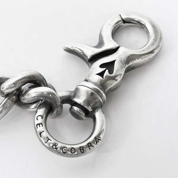 実際に弊社で買取させて頂いたCELT&COBRA/ケルト＆コブラ 1st ウォレットチェーン SV925 Argent Gleamの画像 1枚目
