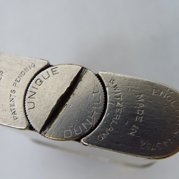 実際に弊社で買取させて頂いたdunhill/ダンヒル UNIQUE/ユニーク ハンマー オイルライター JAMIE MAC CULLOUGHの画像 3枚目