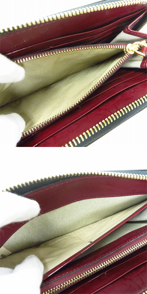 実際に弊社で買取させて頂いたMARNI/マルニ ラウンドファスナー 長財布/ウォレットの画像 5枚目