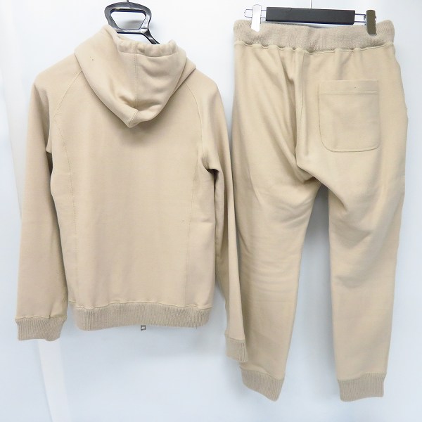 実際に弊社で買取させて頂いたAKM/エーケーエム カシミヤ混スウェットパーカー/パンツPER007/S/Mの画像 1枚目