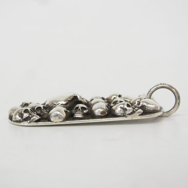 実際に弊社で買取させて頂いたSTANLEY GUESS/スタンリーゲス マルチスカル ストーンアイズ ドッグタグの画像 3枚目