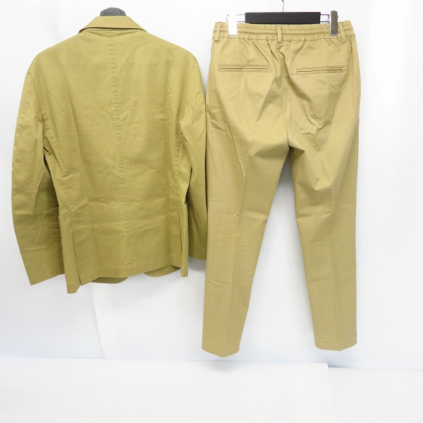 実際に弊社で買取させて頂いたHYDROGEN/ハイドロゲン スカルボタンテーラードジャケット/イージーパンツ Size：S/31  2点セットの画像 1枚目