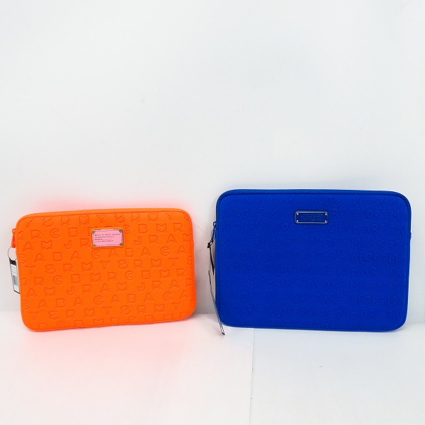 実際に弊社で買取させて頂いた【未使用】MARC BY MARC JACOBS/マークバイマークジェイコブス PC タブレットケース M6131024/M0003461 2点セット