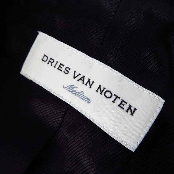実際に弊社で買取させて頂いたDRIES VAN NOTEN/ドリスヴァンノッテン 刺繍コート/73-09-74-09019/Mの画像 2枚目