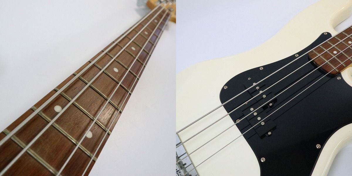 実際に弊社で買取させて頂いた★BUSKER'S/バスカーズ プレシジョンベースタイプ エレキベース 動作確認済みの画像 4枚目