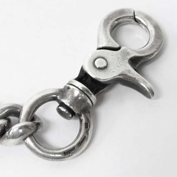 実際に弊社で買取させて頂いたCELT&COBRA/ケルト＆コブラ 1st ウォレットチェーン SV925 Argent Gleamの画像 2枚目