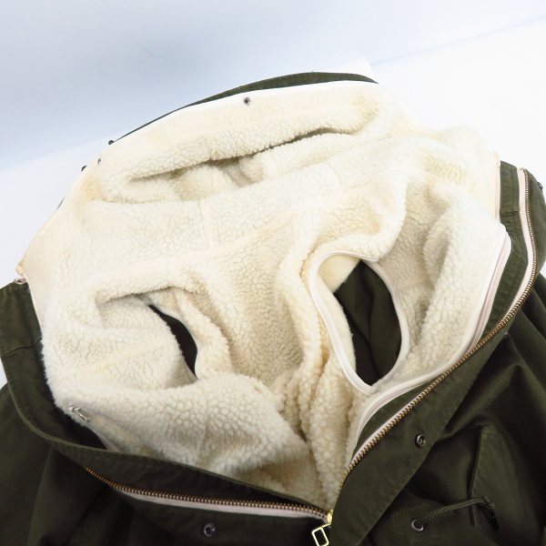 実際に弊社で買取させて頂いたURBAN RESEARCH/アーバンリサーチ 3WAY ライナー付 モッズコート UR52-17M004/Mの画像 4枚目