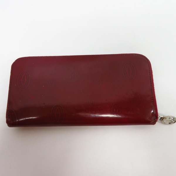 実際に弊社で買取させて頂いたCartier/カルティエ ハッピーバースデー ラウンドファスナー長財布 L3001283の画像 1枚目