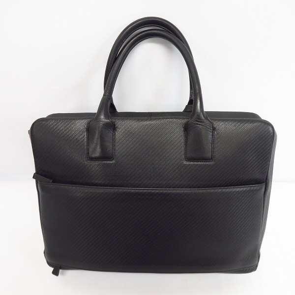 実際に弊社で買取させて頂いたdunhill/ダンヒル レザー ビジネスバッグ/ブリーフケース の画像 1枚目
