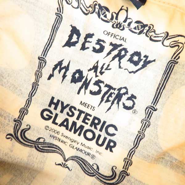 実際に弊社で買取させて頂いたナイキ/グッドイナフ/ヒステリックグラマー等 プリント Tシャツ/半袖 カットソー トップス 6点セット SIZE：S/Mの画像 3枚目