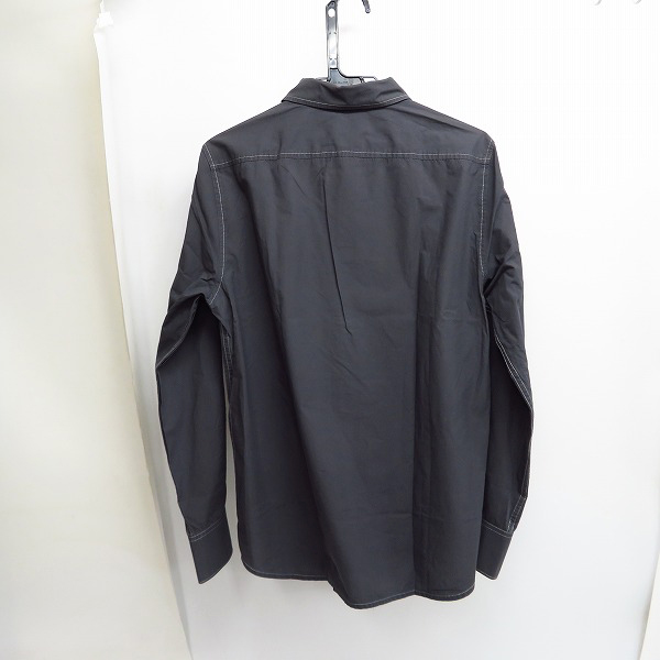 実際に弊社で買取させて頂いたMARC JACOBS/マークジェイコブス MJロゴ刺繍 ステッチデザイン 長袖シャツ Sの画像 1枚目