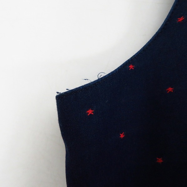 実際に弊社で買取させて頂いたHYDROGEN/ハイドロゲン 星/スター 刺繍 ジレ ベスト トップス 54Rの画像 6枚目