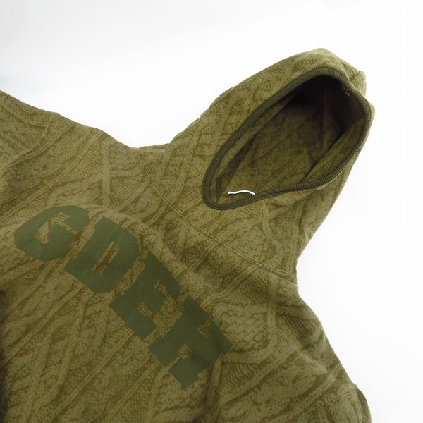 実際に弊社で買取させて頂いたGOODENOUGH/グッドイナフ ロゴデザイン プルオーバーフーディー Mの画像 6枚目