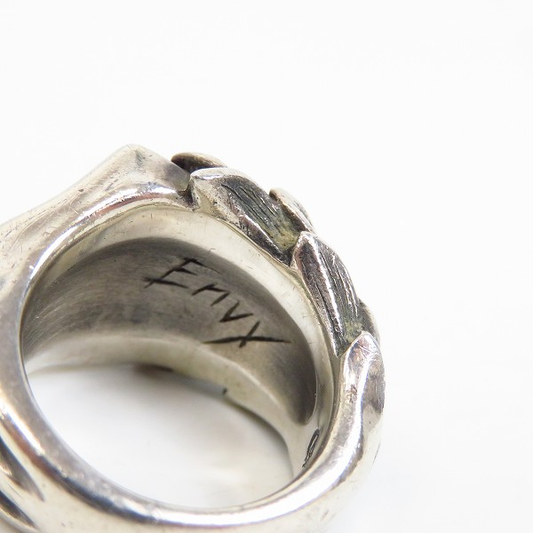 実際に弊社で買取させて頂いた【ギャラ付】Bloody Mary/ブラッディマリー Sea of trees Envy/エンヴィー リング 13号の画像 7枚目