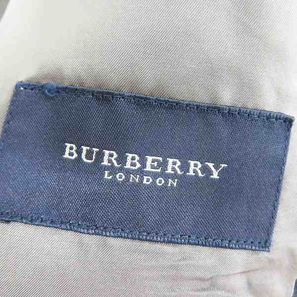 実際に弊社で買取させて頂いたBURBERRY LONDON/バーバリーロンドン カシミヤ混 ウールコート/ジャケット/LLの画像 2枚目