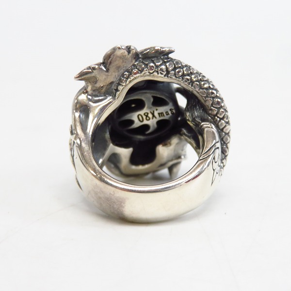 実際に弊社で買取させて頂いたBloody Mary/ブラッディマリー 08X'MAS限定 太極図リング/指輪/15号の画像 1枚目