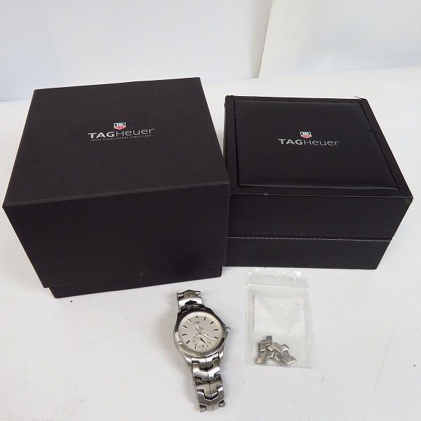 実際に弊社で買取させて頂いたTAG HEUER/タグホイヤー LINK Calibre 6 キャリバー オートマチック/WJF211Bの画像 6枚目