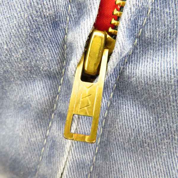 実際に弊社で買取させて頂いたBLUE BLUE/ブルーブルー BROWNIES スクエアワッペン ライナー付き ワークジャケット/2の画像 8枚目