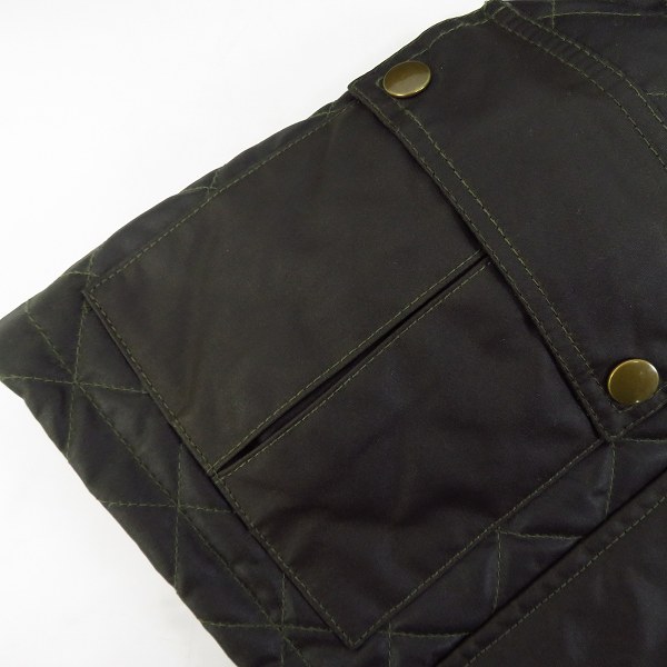 実際に弊社で買取させて頂いたBELSTAFF/ベルスタッフ ファー付き ジップアップコート/42の画像 5枚目