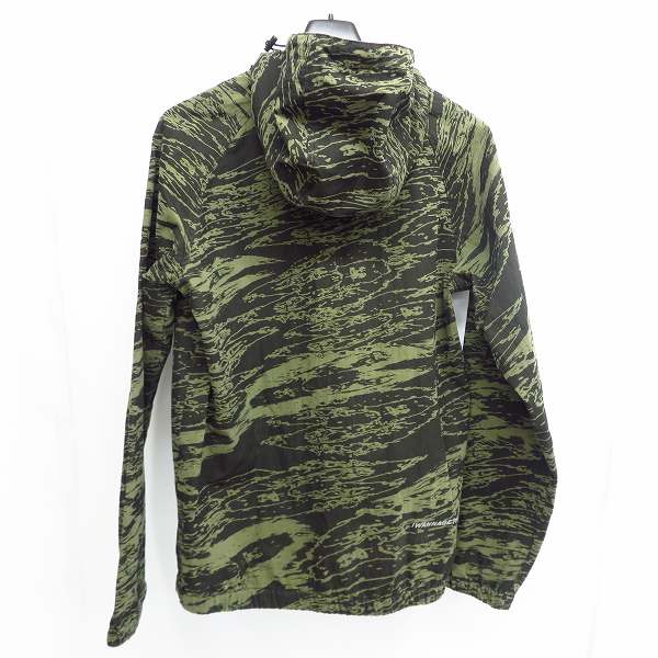 実際に弊社で買取させて頂いたBACK CHANNEL/バックチャンネル GHOSTLION CAMO HOODED JACKET/Mの画像 1枚目