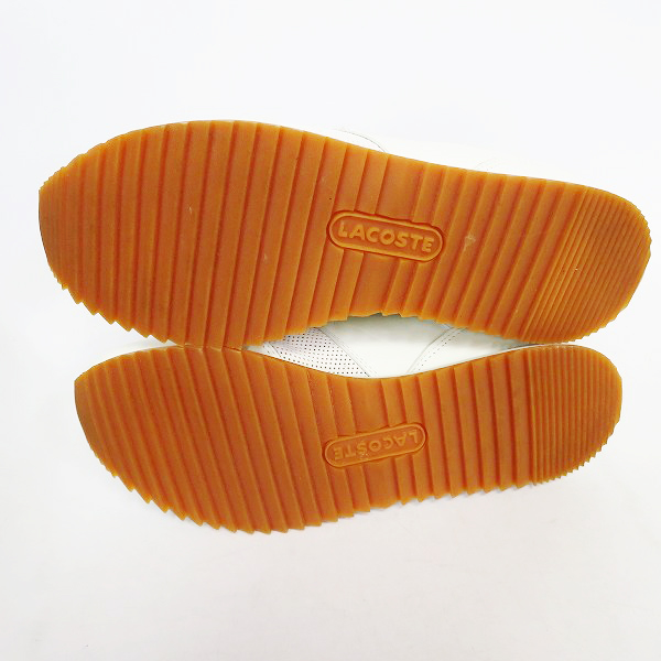 実際に弊社で買取させて頂いたLACOSTE/ラコステ AESTHET LUXE 120 1 スニーカー 43の画像 2枚目