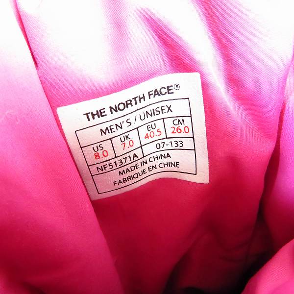 実際に弊社で買取させて頂いたTHE NORTH FACE× atmos/ノースフェイス×アトモス Nuptse Bootie  NF51371A/26.0の画像 5枚目