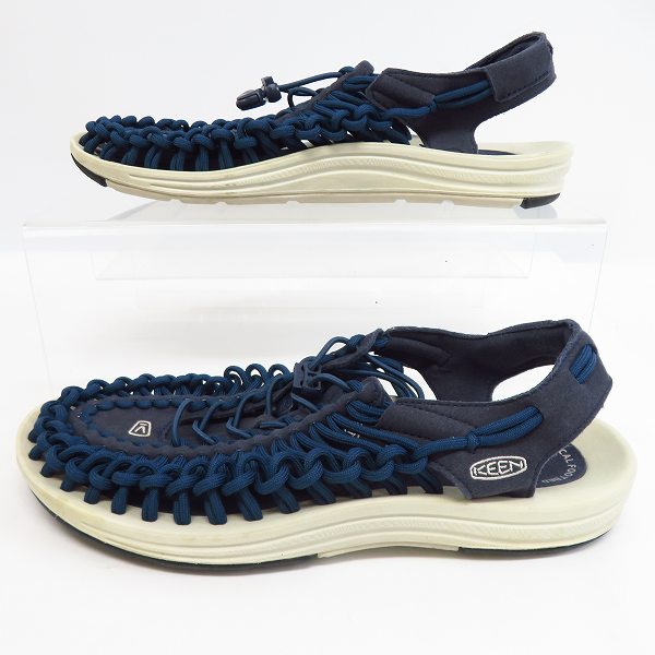 実際に弊社で買取させて頂いたKEEN/キーン UNEEK BLUE NIGHTS/ユニーク SILVER BIRCH 1023042/27.5の画像 3枚目