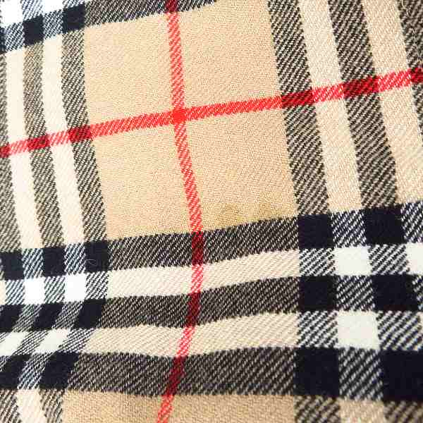 実際に弊社で買取させて頂いた【カスタム】BURBERRY/バーバリー ウールフリルスカート/バーバリーチェックの画像 6枚目