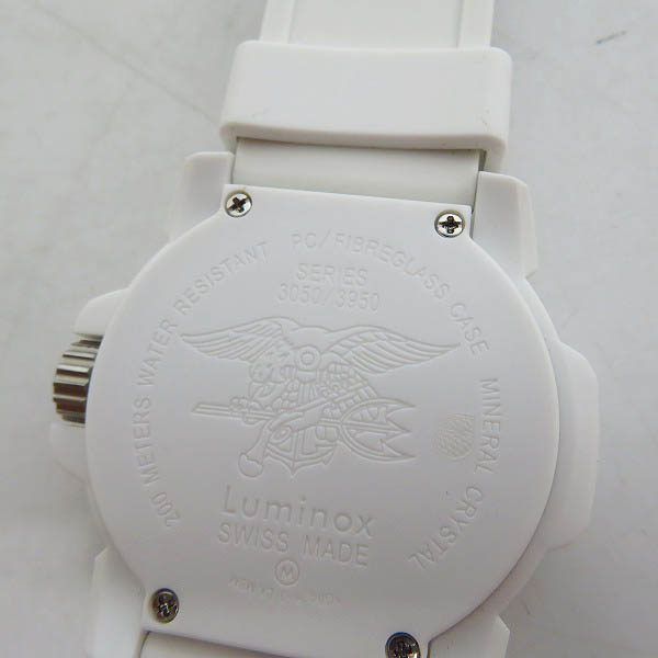 実際に弊社で買取させて頂いたLUMINOX/ルミノックス Ref.3057 NAVY SEAL COLORMARK WHITE OUT SNOW PATROL 3050 SERIES の画像 3枚目