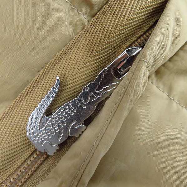 実際に弊社で買取させて頂いた【未使用】LACOSTE/ラコステ ポータブルライトダウンジャケット/52の画像 8枚目